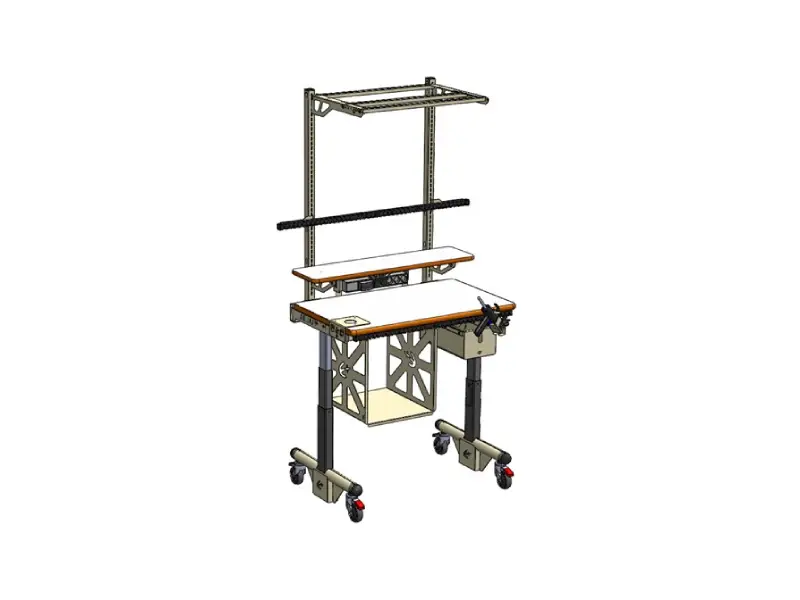 Caisson pour table d’aspiration