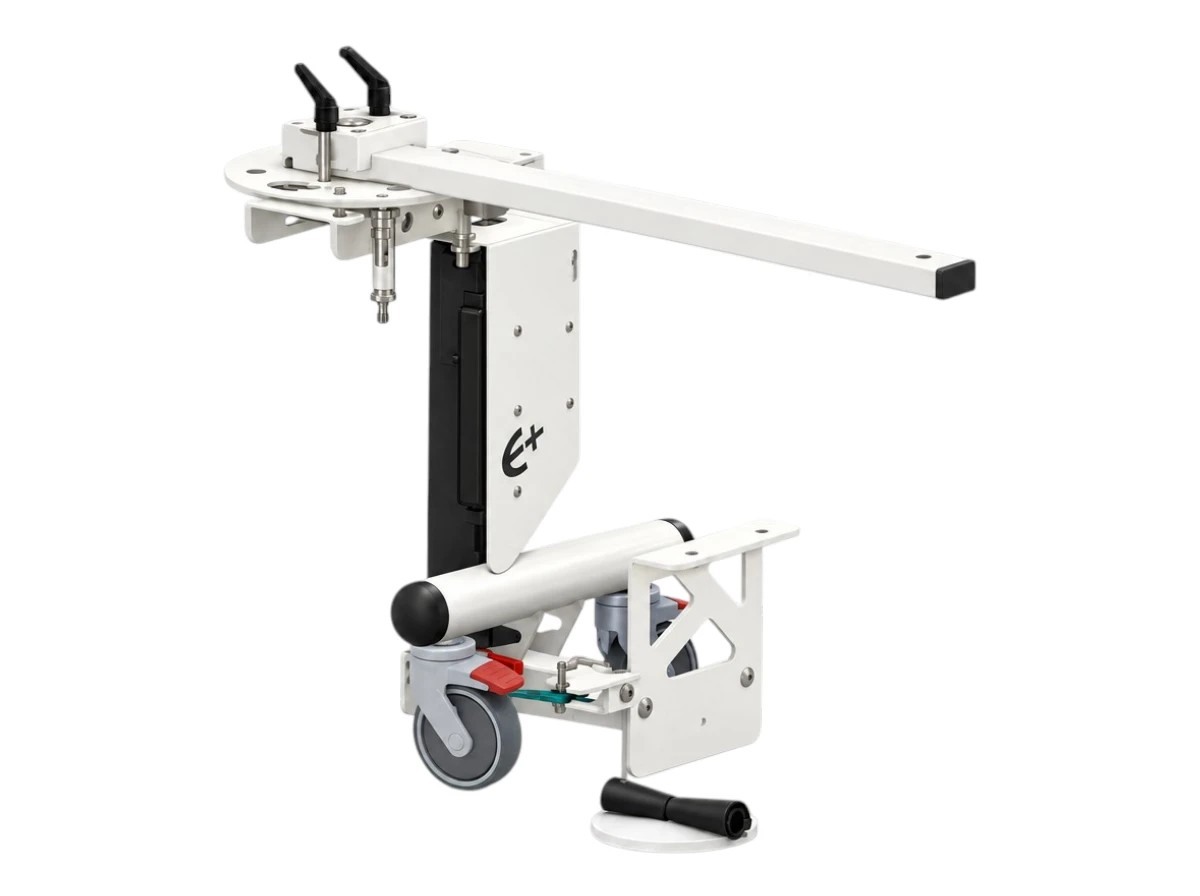 Aide au piquage 3D avec support gabarit escamotable